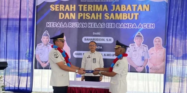 Hari Kurniawan Jabat Kepala Rutan Banda Aceh