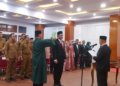 Bupati Aceh Jaya Lantik Masri sebagai Sekda Definitif