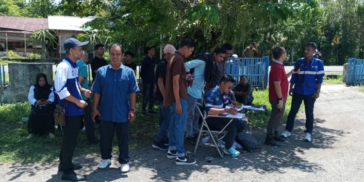 Pemkab Aceh Barat Dampingi Seleksi Pekerja PT Cipta Kridatama, Prioritaskan Putra Daerah