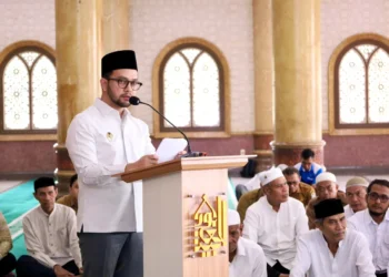 Pemkab Aceh Barat Melepas 259 Jamaah Calon Haji di Masjid Agung Baitul Makmur