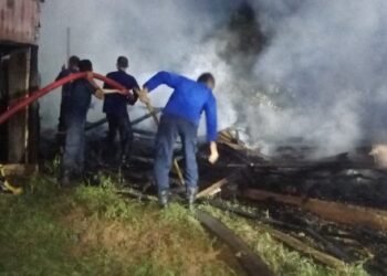 Dua Rumah di Bambel Aceh Tenggara Dilalap Sijago Merah