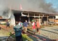 Tujuh Toko Terbakar di Lhoong Aceh Besar
