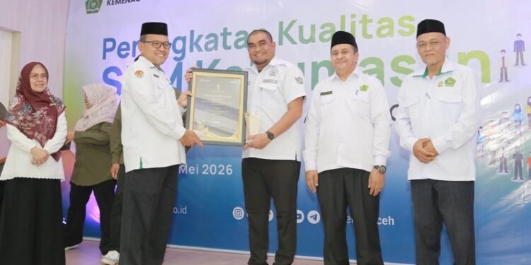 Kemenag Aceh Besar Sabet Dua Penghargaan Tarbaik I Anugerah KHA 2026