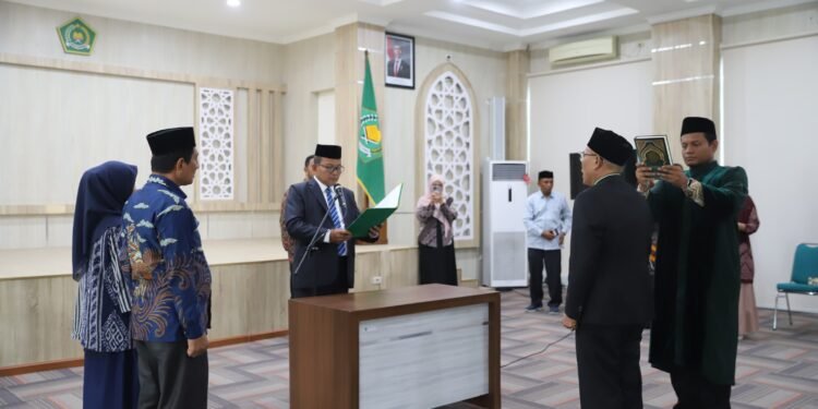 Khairul Azhar Dilantik Jadi Kepala Kantor Kementerian Agama Kabupaten Aceh Barat