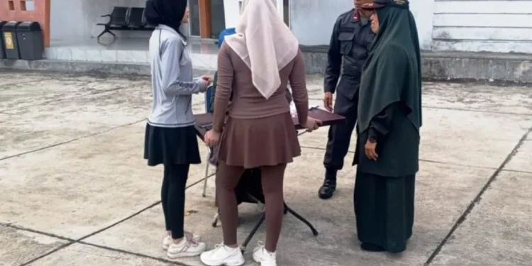 58 Warga di Aceh Barat Terjaring Razia Busana