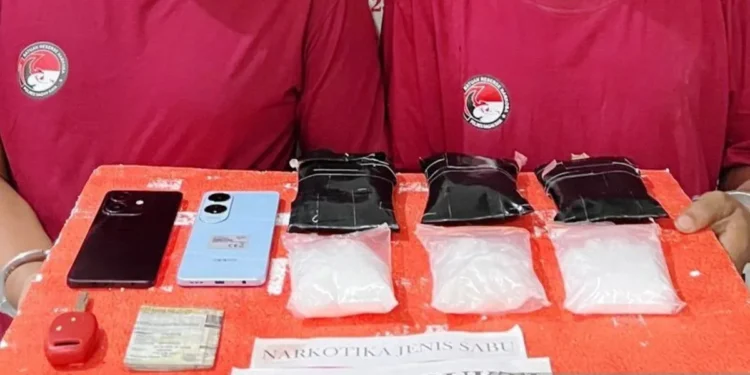 Dua Pengedar 300 Gram Sabu Asal Aceh Barat Ditangkap