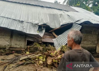 Badai Rusak Tujuh Rumah Warga dan Satu SMP di Aceh Barat