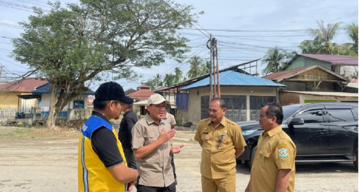 Wagub Tinjau Infrastruktur Jalan dan Perusahaan Air Minum di Aceh Tamiang