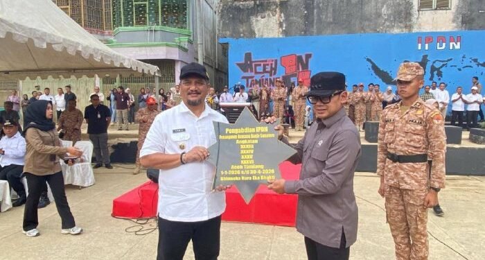 Pemkab Aceh Tamiang Gelar Apel Pelepasan Satgas IPDN, Tandai Berakhirnya Penugasan Tiga Gelombang