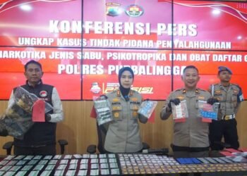 Pemuda Asal Aceh Utara Ditangkap di Purbalingga Usai Edarkan Ribuan Obat Terlarang
