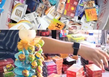 Bea Cukai Banda Aceh Amankan 101 Ribu Batang Rokok Ilegal