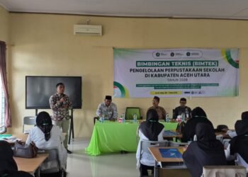 UIN Ar-Raniry Perkuat Kompetensi 87 Pengelola Perpustakaan Sekolah di Aceh Utara