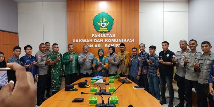 Ditbinmas Polda Aceh Laksanakan Sinergisitas 3 Pilar di FDK UIN Ar-Raniry