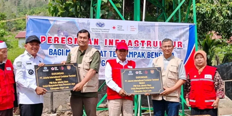 JICT Bangun Infrastruktur Air Bersih dan Sanitasi di Wilayah Terdampak Banjir Aceh