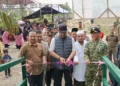 TNI Rampungkan Jembatan Gantung Perintis Garuda Terpanjang di Aceh Tamiang