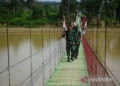 Tamiang Kini Punya Jembatan Gantung Terpanjang se-Indonesia