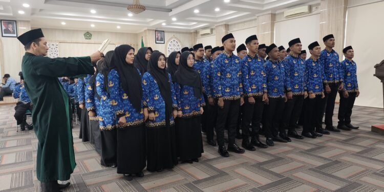 668 CPNS Kemenag Aceh Akan Dilantik Jadi PNS Secara Daring oleh Menteri Agama