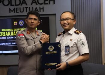 Polda dan Kanwil Ditjen Pemasyarakatan Aceh Jalin Kerjasama Keamanan Lapas