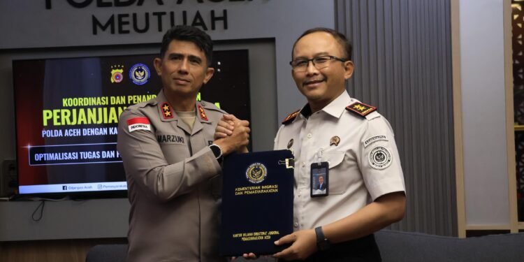 Polda dan Kanwil Ditjen Pemasyarakatan Aceh Jalin Kerjasama Keamanan Lapas