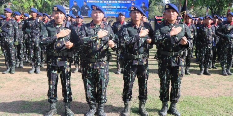 Kombes Zulkifli Ismail Resmi Jabat Dansatbrimob Polda Aceh