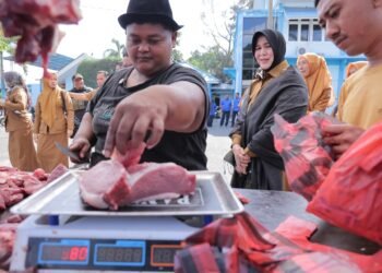 Pemko Banda Aceh kembali Gelar Pasar Murah Daging Meugang Rp150 Perkilogram