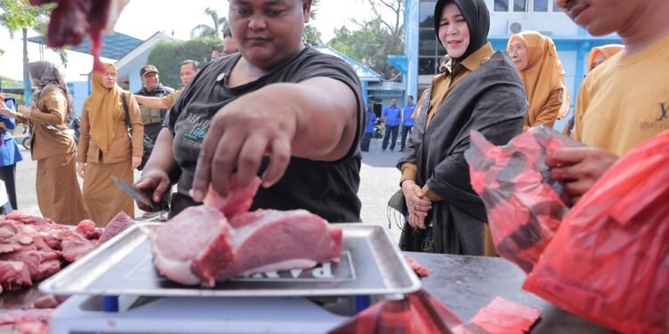 Pemko Banda Aceh kembali Gelar Pasar Murah Daging Meugang Rp150 Perkilogram