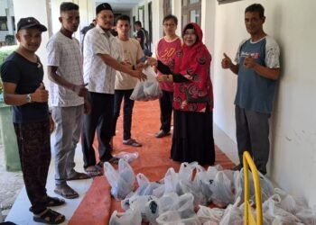 FDK UIN Ar-Raniry Qurban Bersama Masyarakat Dampingan