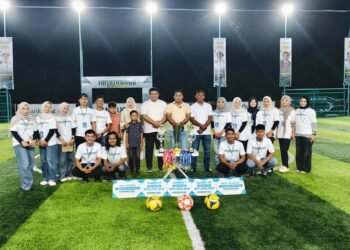 Resmi Dibuka, Turnamen Mini Soccer HIMMAPARI CUP 2026 Jadi Ajang Silaturahmi Pemuda Pante Bidari