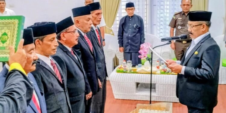 Nyan, Bupati Pidie Minta Baitul Mal Baru Profesional dan Kejar Program Tertunda