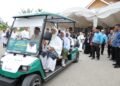 Bank Aceh Serahkan Buggy Car untuk Permudah Mobilisasi Jamaah di Asrama Haji Embarkasi Aceh