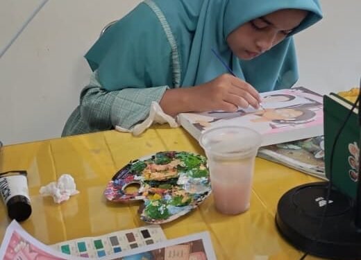 Balqis Batrisya, Santri Al Zahrah yang Raih Juara 1 Mewarnai Tingkat Nasional