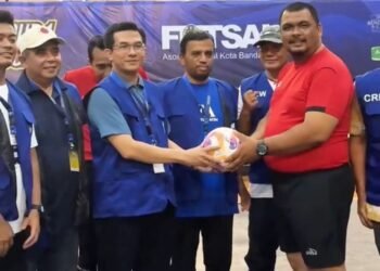 Ketua DPRK Buka Turnamen Futsal AFK Cup