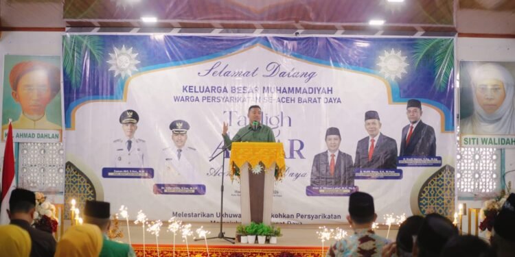 Tabligh Akbar Muhammadiyah Abdya, Dr. Safaruddin Titip Beberapa Pesan Keumatan