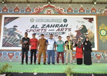 Krak, Pemain Piala Dunia Ini Bakar Semangat Ratusan Peserta ASAC di Al Zahrah Bireuen