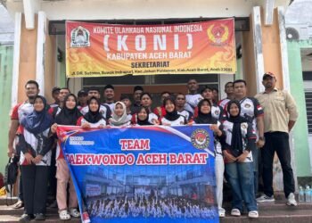 Cabor Taekwondo Aceh Barat Kirim 15 Atlet ke Arena Pra Pora