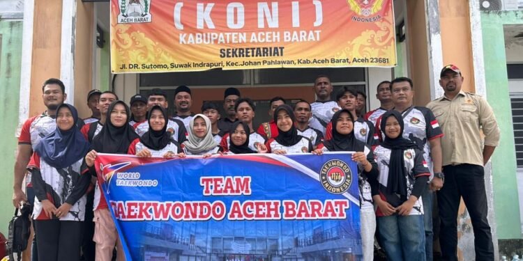 Cabor Taekwondo Aceh Barat Kirim 15 Atlet ke Arena Pra Pora
