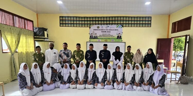 KUA Kluet Utara Gelar BRUS 2026 di SMAN 2 Kluet Utara, Tanamkan Nilai Remaja Qurani dan Pergaulan Sehat