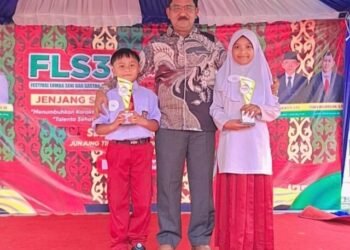 Murid SDN Paya Laba Wakili Aceh Selatan ke Provinsi Cabang Lomba Gambar Bercerita di Ajang FLS3N
