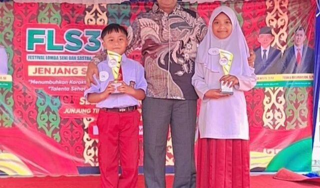 Murid SDN Paya Laba Wakili Aceh Selatan ke Provinsi Cabang Lomba Gambar Bercerita di Ajang FLS3N