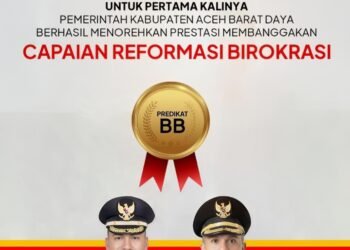 Pertama Kalinya, Pemkab Aceh Barat Daya Menoreh Prestasi Membanggakan Capaian Reformasi Birokrasi 71,20 BB