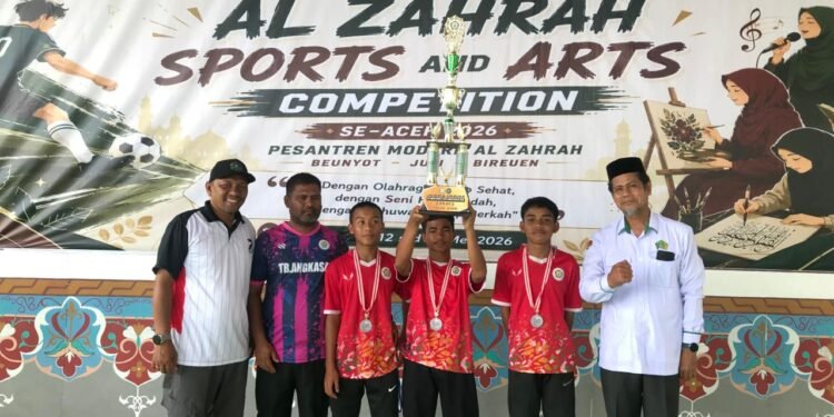 MTs Al Zahrah Bireuen Juara Umum ASAC 2026 se-Aceh