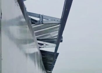 Ohku, Huntara Proyek PT HK Rusak Akibat Angin Kencang di Pidie Jaya