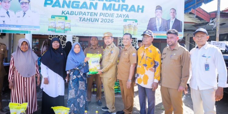 Jelang Idul Adha, Pemkab Pidie Jaya Gelontorkan Pangan Murah Tekan Lonjakan Harga