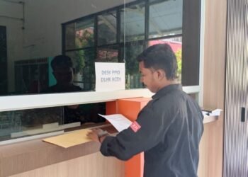 Muda Seudang Kota Subulussalam Serahkan Laporan Dugaan Pencemaran Lingkungan PT Bensuli Salam Makmur ke DLHK Aceh