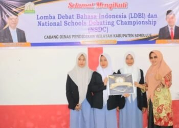SMAN 1 Salang Juara Satu Debat NSDC, Tiga Siswi Lolos ke Tingkat Provinsi