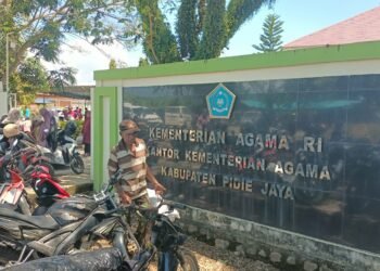 Nyan, Ratusan Pegawai Kemenag Pidie Jaya Kompak Berqurban, 204 Hewan Disembelih