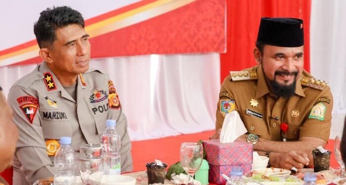 Bupati Al-Farlaky Sambut Kunjungan Kerja Kapolda Aceh