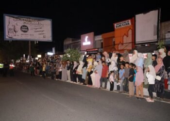 Ribuan Masyarakat Aceh Besar Meriahkan Pawai Takbiran Idul Adha