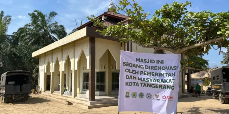 Tiga Masjid di Aceh Berhasil Direnovasi Bantuan Masyarakat Tangerang