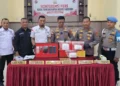 Polres Langsa Gagalkan Peredaran Tiga Kilogram Sabu-sabu